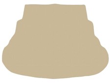 Beige Tapis de coffre velour