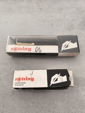 Stylo Rotring 0,6 mm Rapidograph Art 1006 + Encre