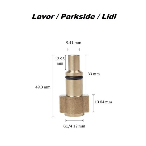 Adaptateur foam lance mamelon - foam,