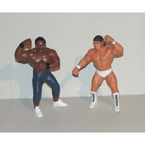 Figurine catcheur vintage 1990 - catcheur,