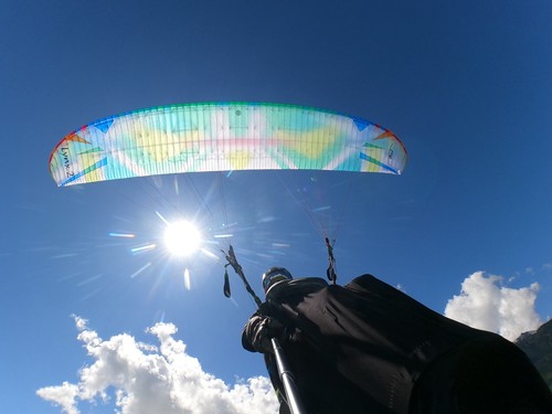 Paraglinding wing parapente - paraglinding,