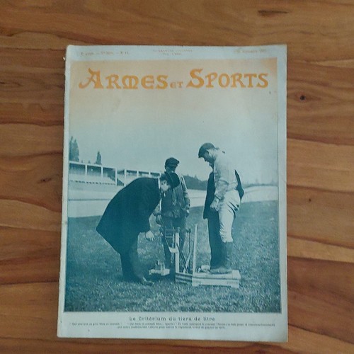 Armes sports revue ancienne - et,