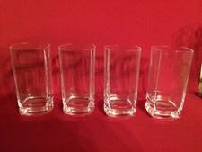 4 verres chopes hautes à
