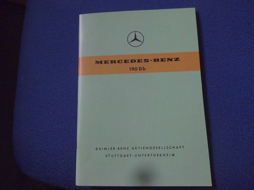 Mercedes benz ponton 190 - 190, db