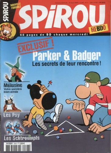 Spirou 3543 parker - parker, &