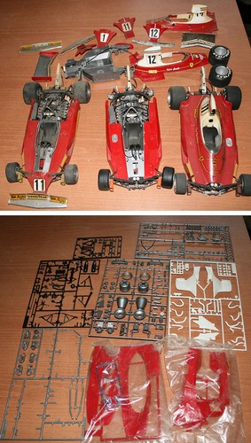 Tamiya ferrari 312 lot - 312,
