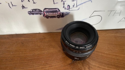 Objectif canon 50mm - objectif, /