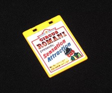 Playmobil cirque panneau du clown homme sandwich 3797