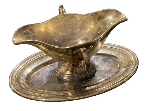 Alfénide christofle saucière - alfénide,