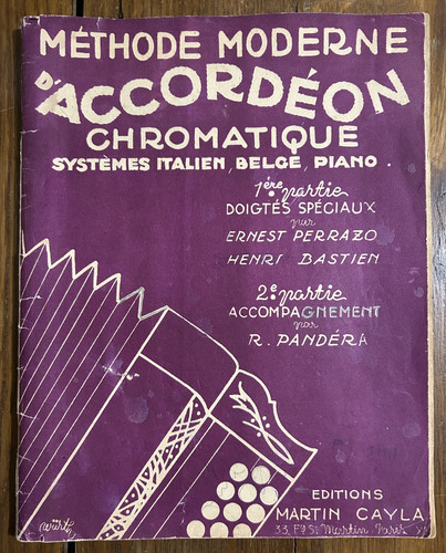 Accordeon chromatique methode - accordeon,