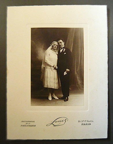 Photo ancienne mariage - ancienne,