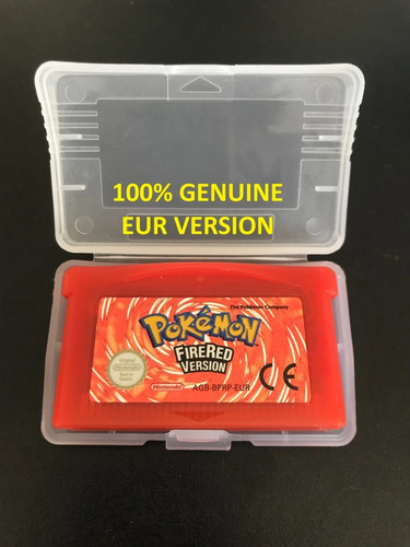 Pokemon firered version - version, eur
