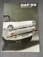 Brochure dépliant auto