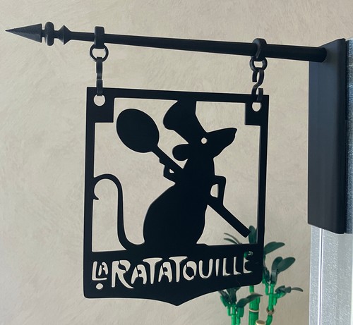 Plaque murale ratatouille - murale,