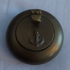 Cendrier De Poche Laiton Ancre