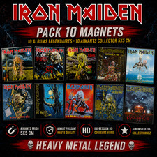 Lot 10 Magnets Frigo  Iron