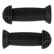  2pcs enfants vélo poignée barre poignées vélo vélo anti-dérapant guidon