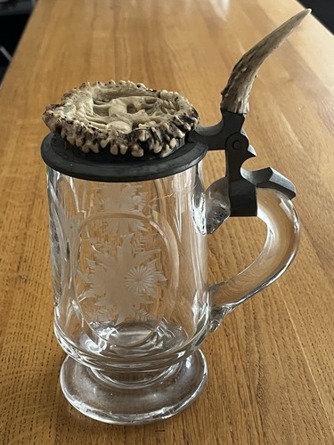 Ancienne chope chasse - de,
