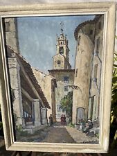 antique painting signed Cristofini