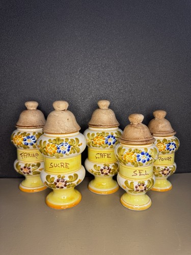 Lot pots épices - pots,