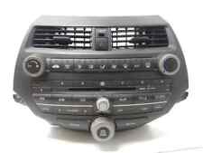 2008-2011 Honda Accord AM FM Radio Cd Player Audio Assembly With Single Disc OEM
