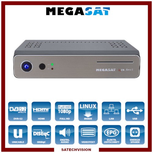 Récepteur satellite megasat - satellite,