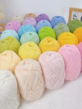 NEW  Multi colors Milk Cotton Skeins Hand Knitting Wool Baby Crochet Chunky Yarn