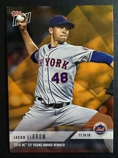 Jacob deGrom 2018 Topps Now Off-Season Bonus New York Mets #OSB-3