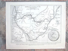 Carte du Congo français: itinéraires mission et stations M. de Brazza, éd. 1886