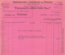 1924 MANUFACTURE D USTENSILES
