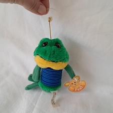 Peluche doudou grenouille