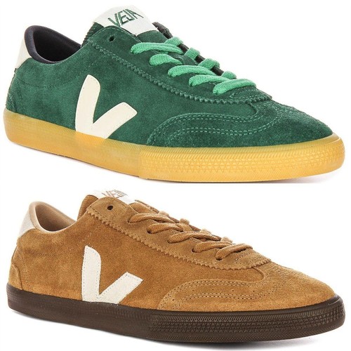 Veja volley suède slim brogue - suède,