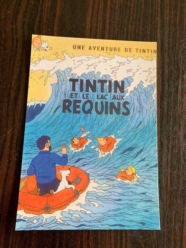 Carte postale 15x10 tintin - carte,