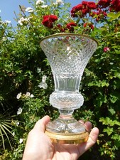 SUPERBE VASE MEDICIS CRISTAL
