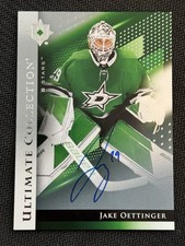 2024-25 Upper Deck Ultimate Jake Oettinger SSP Auto #60 Dallas Stars