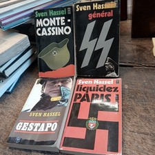 lot de 4 livres Sven Hassel