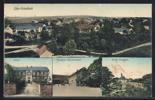 Carte postale ober - ober-grumbach, /