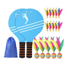 2pcs Kids Badminton Paddle Set
