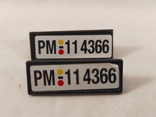 nice spare part car tuning 4366 playmobil (license plate) 1404