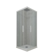 CABINE PAROIS DOUCHE ANGULAIRE