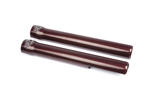Tech red carbon fork - tech,