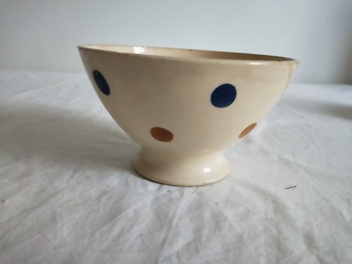 Ancien bol pois - ,