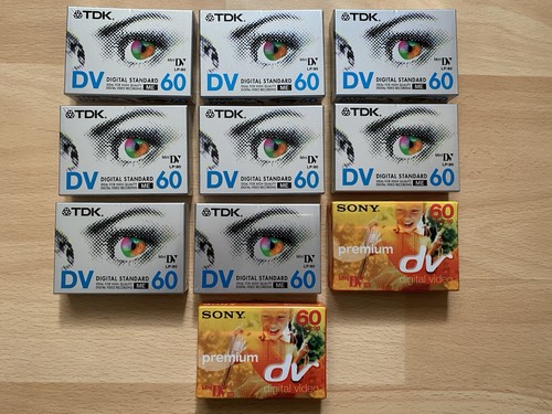 Lot cassettes mini dv - cassettes,