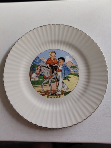 Assiette digoin sarreguemines - assiette,