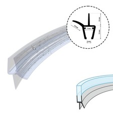Joint de douche DK13 pour portes de douche semi-circulaires 6 mm - profil de ...