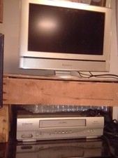 Panasonic TC-15LT1 15.2” LCD Television W/ Emerson VCR • Working Condition