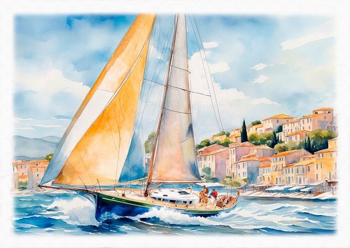 Tableau marine création - tableau,
