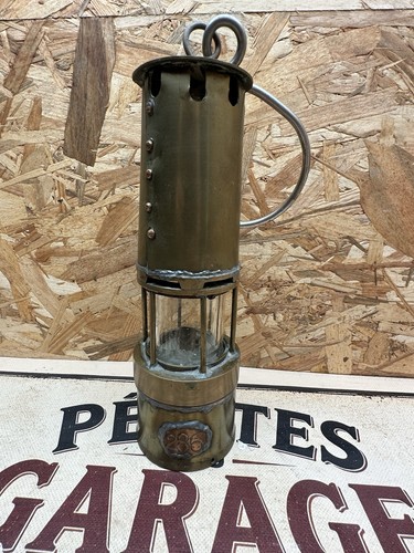 Ancienne lampe mineur - ancienne,