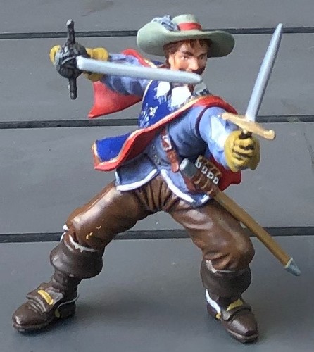 Figurine mousquetaire roi - du,
