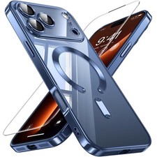 For For iPhone 17 Pro Max 17 Air 16 Case Shockproof Phone Cover + Tempered Glass